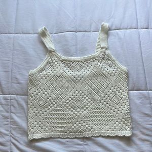 Crocheted Crop Top